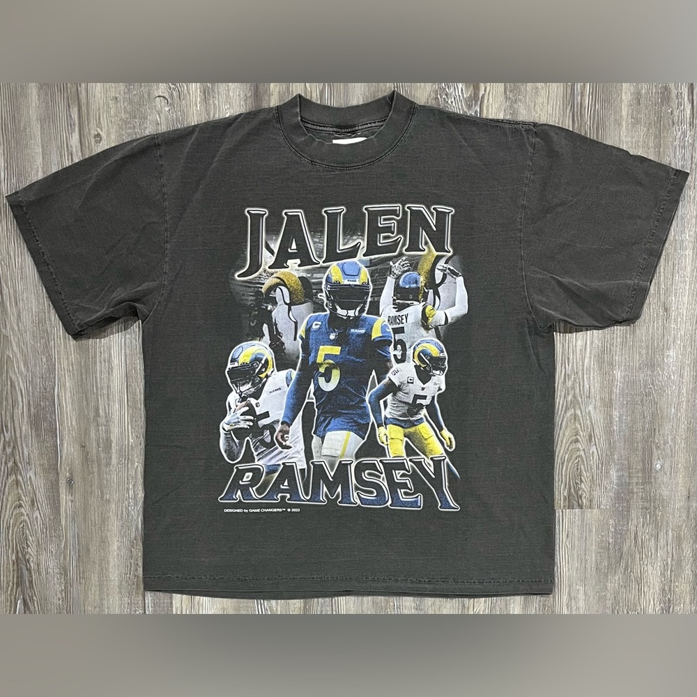 Game Changer NFL Los Angeles Rams Jalen Ramsey T-Shirt Men’s Size XL